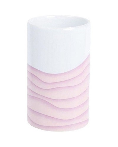 Стакан для зубных щеток Fixsen Agat FX-220-3 Розовый Белый