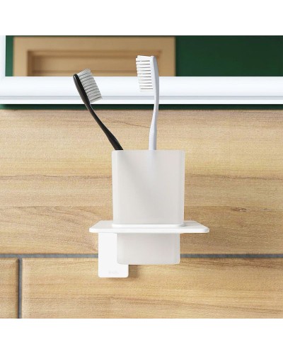 Стакан для зубных щеток Iddis Slide SLIWTG1i45 Белый матовый