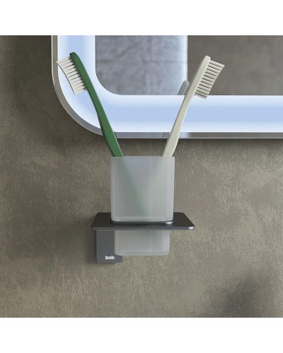 Стакан для зубных щеток Iddis Slide SLIGMG1i45 Графит