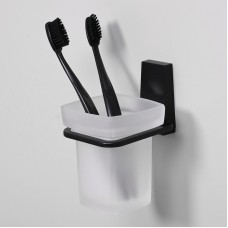 Стакан для зубных щеток WasserKRAFT Abens K-3228 Черный матовый