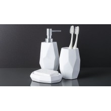 Стакан для зубных щеток Fixsen Flat FX-290-3 Белый