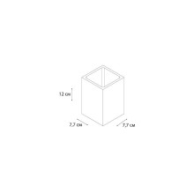 Стакан для зубных щеток Fixsen Punto FX-200-3 Белый