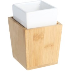 Стакан для зубных щеток Fixsen Wood FX-110-3 Белый