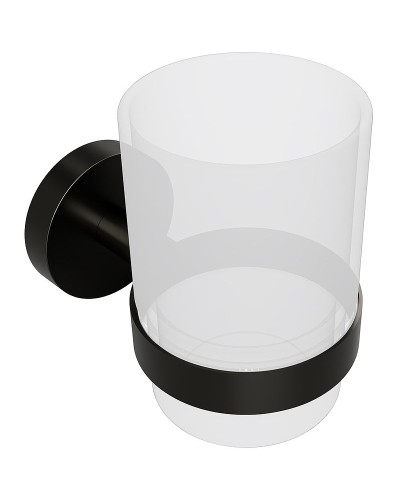 Стакан для зубных щеток Bemeta Graphit 156110012 Антрацит матовый