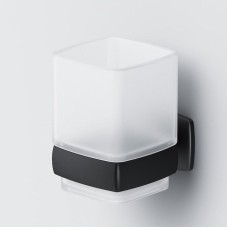 Стакан для зубных щеток AM.PM Gem A9034322 Черный Белый