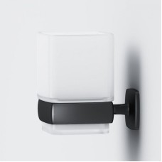 Стакан для зубных щеток AM.PM Gem A9034322 Черный Белый