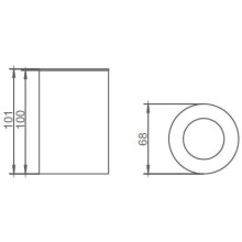 Стакан Aquanet 8188