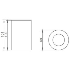 Стакан Aquanet 8188