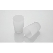 Стакан для зубных щеток Haiba HB1908 двойной Хром