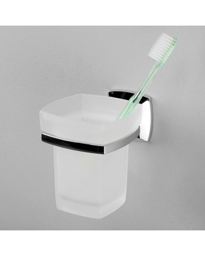 Стакан для зубных щеток WasserKRAFT Wern K-2528 Хром