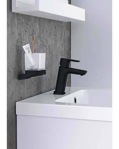 Стакан для зубных щеток Ravak 10° X07P557 Черный матовый