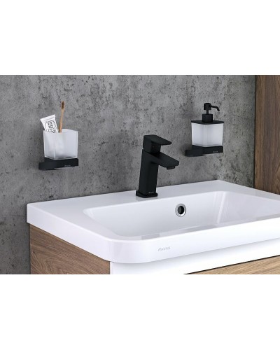 Стакан для зубных щеток Ravak 10° X07P557 Черный матовый