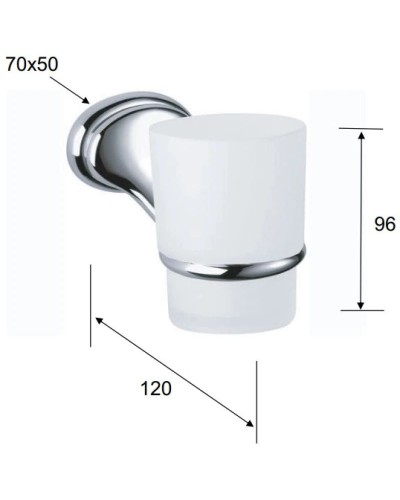 Стакан Remer Serie 900 NV15CR