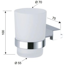 Стакан Remer SQ SQ15CR