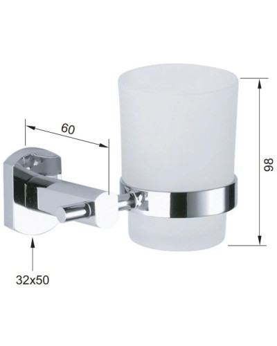 Стакан Remer Forma FR15CR