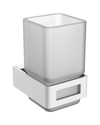 Стакан для зубных щеток Boheme Q 10944-MW Белый матовый