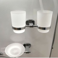 Стакан для зубных щеток Ravak Chrome CR 220.00 X07P189 двойной Хром