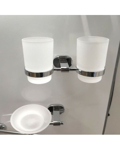 Стакан для зубных щеток Ravak Chrome CR 220.00 X07P189 двойной Хром