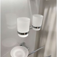 Стакан для зубных щеток Ravak Chrome CR 220.00 X07P189 двойной Хром