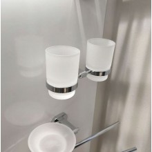 Стакан для зубных щеток Ravak Chrome CR 220.00 X07P189 двойной Хром