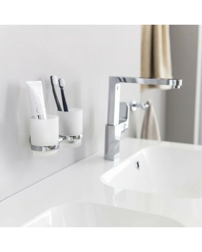 Стакан для зубных щеток Ravak Chrome CR 220.00 X07P189 двойной Хром