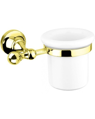 Стакан для зубных щеток Cezares Olimp OLIMP-TUM-03/24-M Золото 24 карат