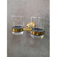 Стакан двойной подвесной AltroBagno Corposo 081702 Or