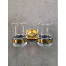 Стакан двойной подвесной AltroBagno Corposo 081702 Or