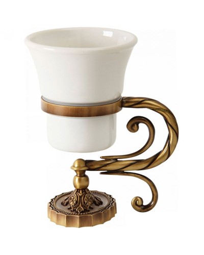 Стакан для зубных щеток Migliore Edera 16905 Бронза