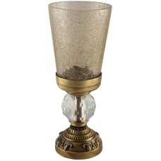 Стакан для зубных щеток Migliore Cristalia 16757 Бронза с кристаллом Swarovski