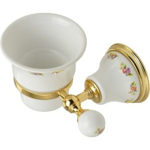 Стакан для зубных щеток Migliore Provance 17713 Золото Белый