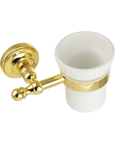 Стакан для зубных щеток Migliore Mirella 17306 Золото