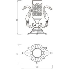 Стакан для зубных щеток Migliore Luxor 26215 Золото
