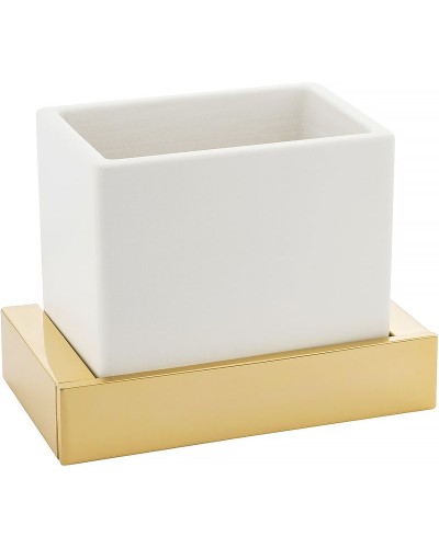 Стакан для зубных щеток Migliore Kvant 30232 Золото