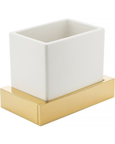 Стакан для зубных щеток Migliore Kvant 30232 Золото