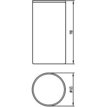 Стакан для зубных щеток Migliore Fortis 29740 Хром