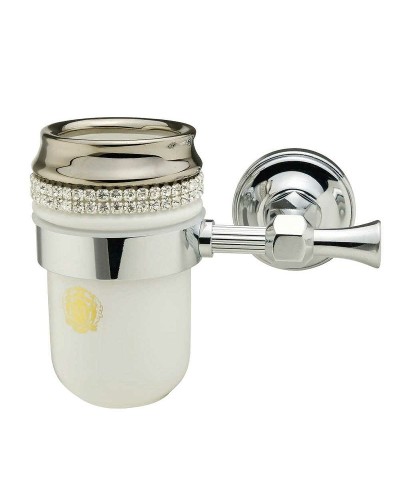 Стакан для зубных щеток Migliore Dubai 28481 Белый Хром