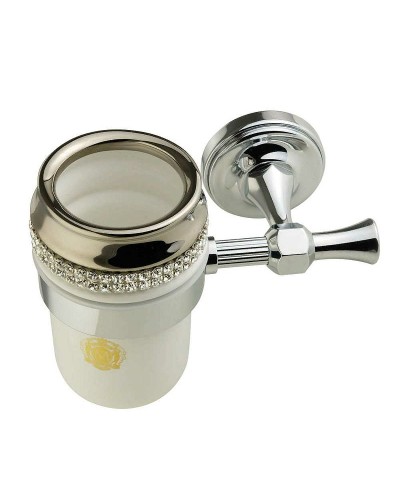 Стакан для зубных щеток Migliore Dubai 28481 Белый Хром