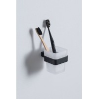 Стакан для зубных щеток Allen Brau Infinity 6.21002-31 Черный матовый