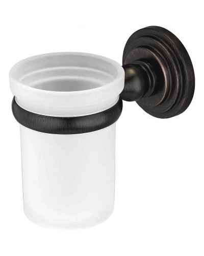 Стакан для зубных щеток WasserKRAFT Isar K-7328 Темная бронза