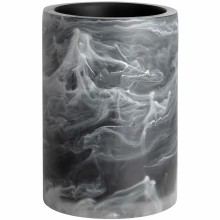 Стакан для зубных щеток WasserKRAFT Neime K-1928 Черный Белый