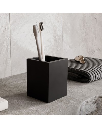 Стакан для зубных щеток WasserKRAFT Abens K-3728 Черный