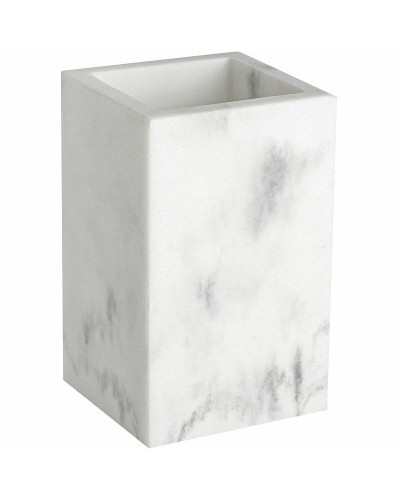 Стакан для зубных щеток WasserKRAFT Kammel K-9128 Белый мрамор