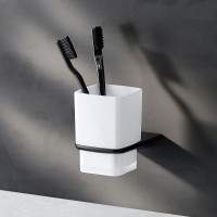 Стакан для зубных щеток AM.PM Inspire V2.0 A50A34322 Черный матовый