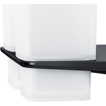 Стакан для зубных щеток AM.PM Inspire V2.0 A50A343422 двойной Черный матовый