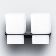 Стакан для зубных щеток AM.PM Inspire V2.0 A50A343422 двойной Черный матовый