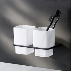 Стакан для зубных щеток AM.PM Inspire V2.0 A50A343422 двойной Черный матовый