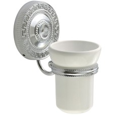 Стакан для зубных щеток Migliore Montecarlo 31516 Белый Хром