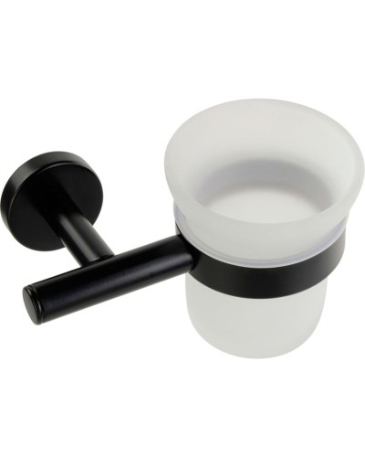 Стакан для зубных щеток Migliore Fortis 31755 Черный матовый