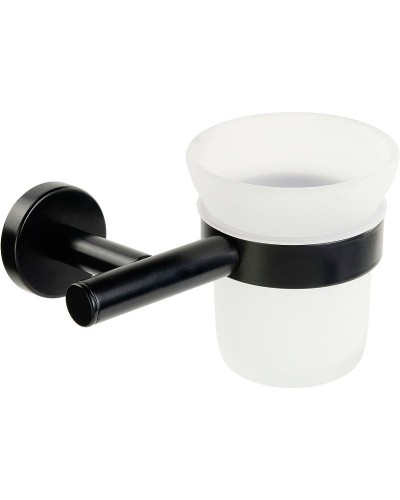 Стакан для зубных щеток Migliore Fortis 31755 Черный матовый
